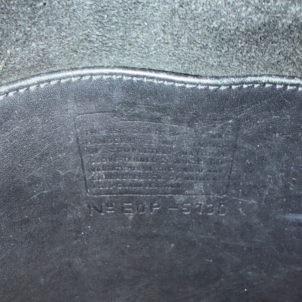 Vintage Coach Black Crossbody Bag - Picture 4 of 6